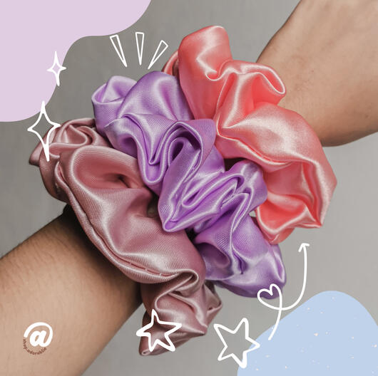 Colorful image with cute doodles