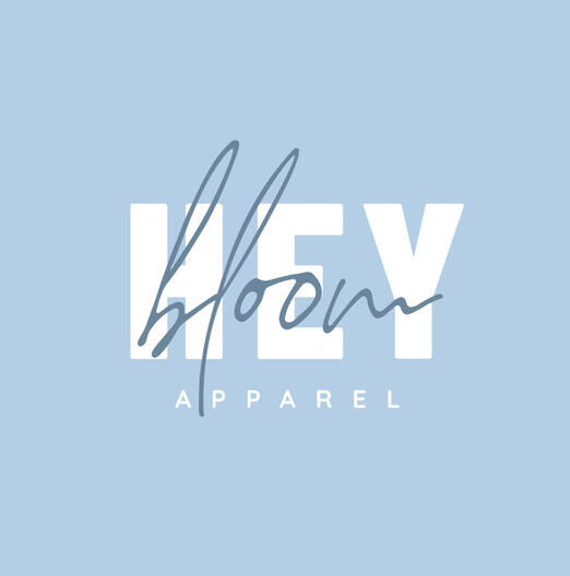 Main Logo for Hey Bloom Apparel